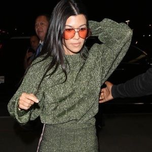 H&M Green Glittery SET top and pant